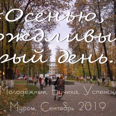 Осенью в дождливый серый день