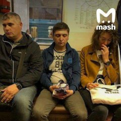 Зеленский в московском метро