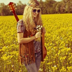 Hippie girl