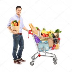 Мужик из супермаркета