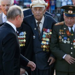 Путин и ветераны
