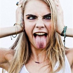 Cara Delevingne - Язык