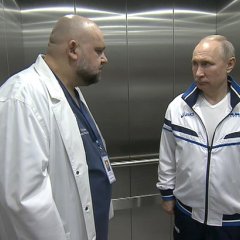 Лысый и путин