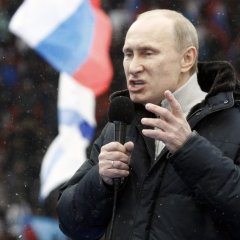 Путин злой