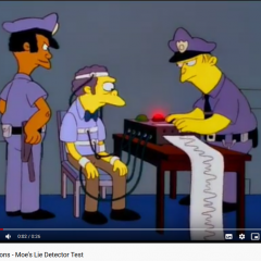 The Simpsons - Moes Lie Detector Test