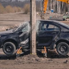 Китаец против столба