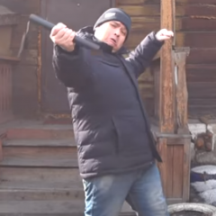 Руслан Гительман и нунчакки