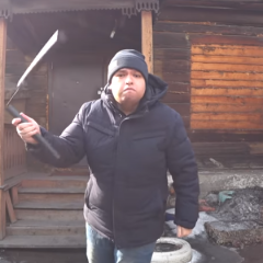 РУСЛАН ГИТЕЛЬМАН С НУНЧАККАМИ