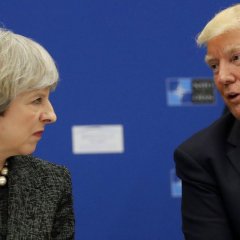 Тереза и трамп
