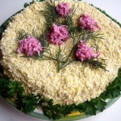 Салат мимоза