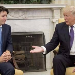 Трамп и Джастин