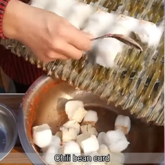 Chill bean curd