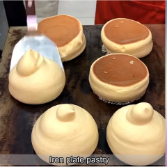 Iron plate pastry