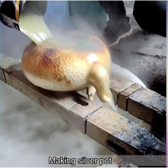 Making silver art