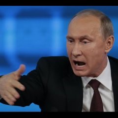 Путин кричит