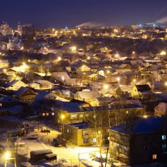 В районе строяка