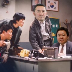 Battulga and Elbegdorj in a South Korean film