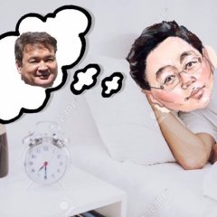 Elbegdorj and 1 Saikhanbileg head
