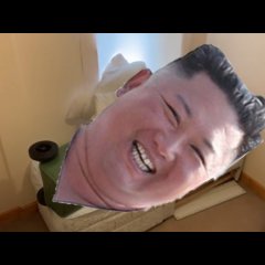 Kim Jong Un garbage bin