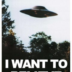 Постер - I Want to Believe