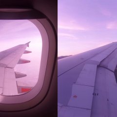 Window inflight Jetstar A320