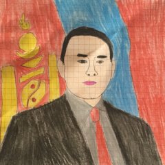 Халтмаагийн Баттулга рисунок