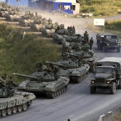 Колонна танков