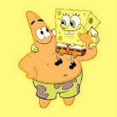 Spange bob and patrik