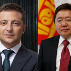 Зеленский и Элбэгдорж