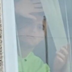 Elliot Giles looking angry in a prank