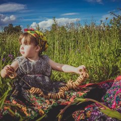 Казахская девочка