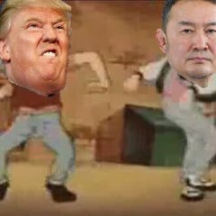 Khaltmaagiin Battulga and Donald Trump sparta remix