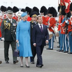 Медведев Государственный визит в Данию 2010