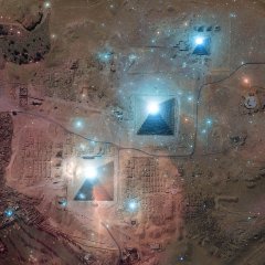 Пирамиды Гизы - Астеризм Пояс Ориона