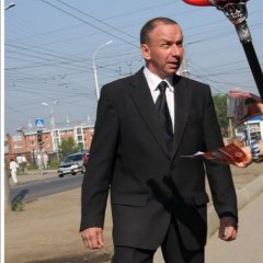 Раздача листовок и вилы