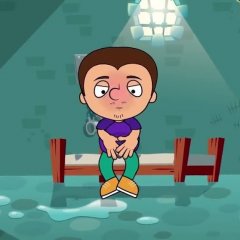 Супер антошка нажрался говна