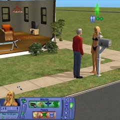 Великий Человек играет для игры The sims 2