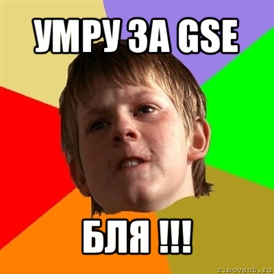 умру за gse бля !!!