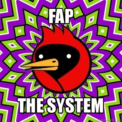 fap the system, Мем Омская птица