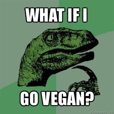 what if i go vegan?, Мем Филосораптор