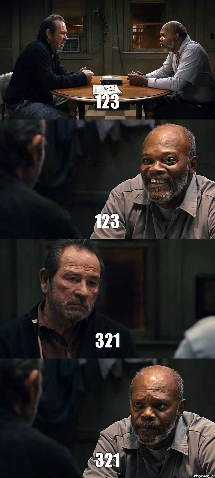 123 123 321 321, Комикс The Sunset Limited