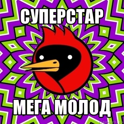 суперстар мега молод, Мем Омская птица