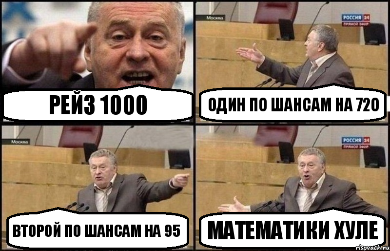 рейз 1000 один по шансам на 72о второй по шансам на 95 математики хуле, Комикс Жириновский