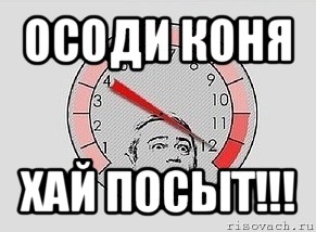 осоди коня хай посыт!!!