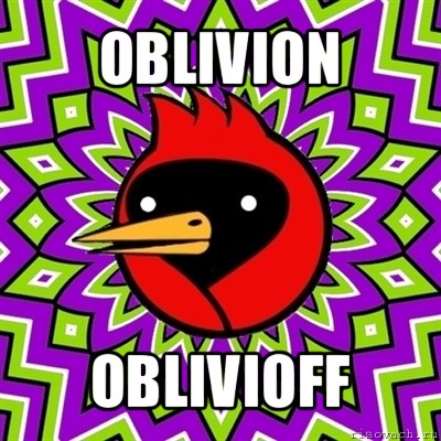 oblivion oblivioff, Мем Омская птица