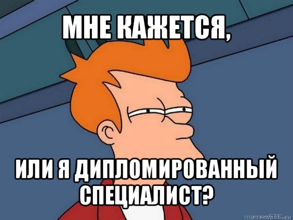 мне кажется, или я дипломированный специалист?, Мем  Фрай (мне кажется или)