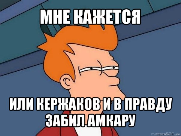 мне кажется или кержаков и в правду забил амкару, Мем  Фрай (мне кажется или)