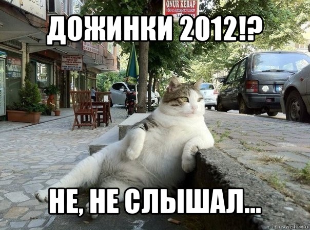 дожинки 2012!? не, не слышал..., Мем   Все пофиг