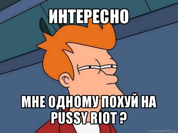 интересно мне одному похуй на pussy riot ?, Мем  Фрай (мне кажется или)