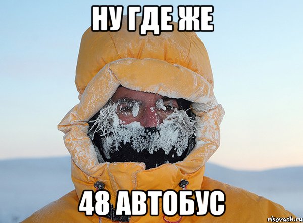 ну где же 48 автобус